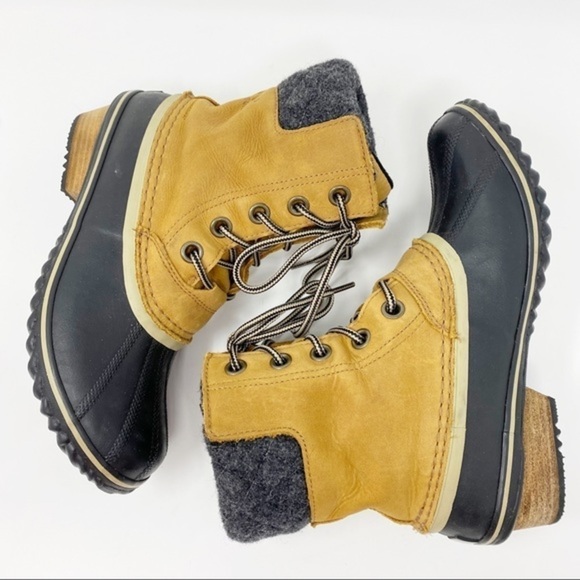 Sorel Slim Pack ll Lace Up Boots 8.5 - Picture 6 of 9